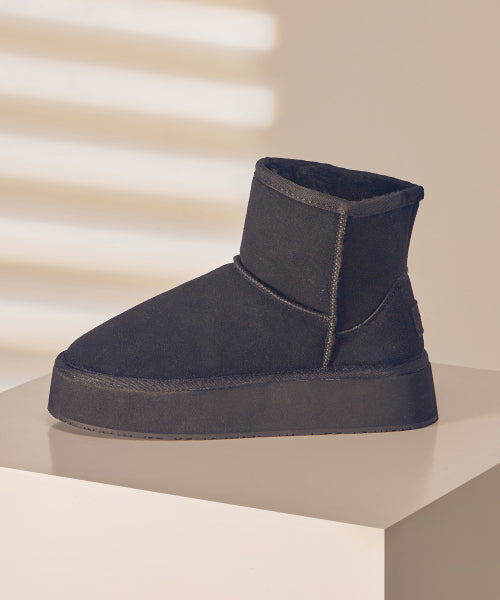 PLATFORM BOOTS BLACK