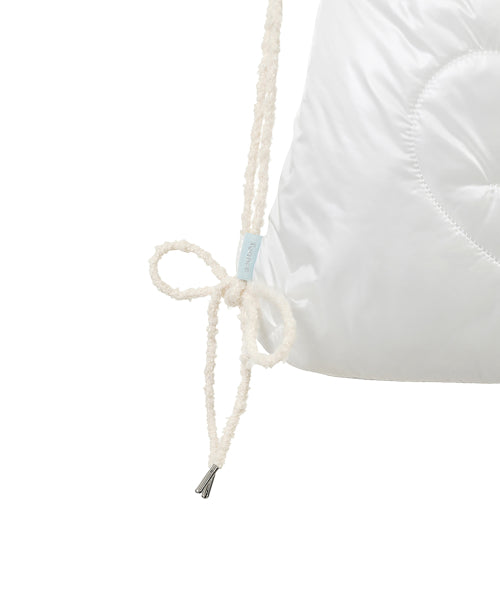 HEART STRING BAG - 6 COLORS WHITE