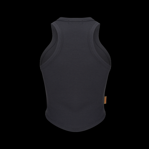 CROP TOP - 5 COLORS CHARCOAL