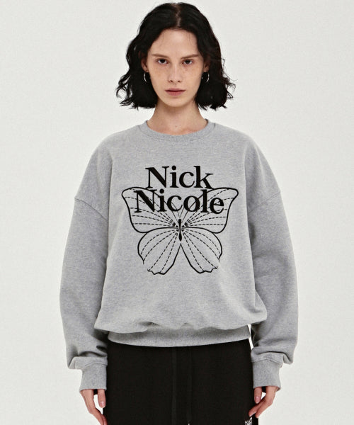 VOLUME BUTTERFLY SIGNATURE SWEATSHIRT #徐睿知同款! - 10 COLORS AS SHOWN