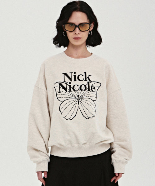 VOLUME BUTTERFLY SIGNATURE SWEATSHIRT #徐睿知同款! - 10 COLORS AS SHOWN