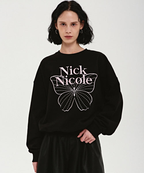 VOLUME BUTTERFLY SIGNATURE SWEATSHIRT #徐睿知同款! - 10 COLORS AS SHOWN