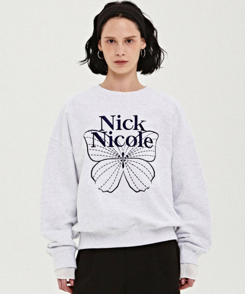 VOLUME BUTTERFLY SIGNATURE SWEATSHIRT #徐睿知同款! - 10 COLORS AS SHOWN