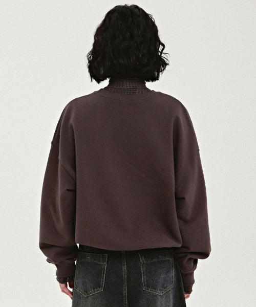 VOLUME BUTTERFLY SIGNATURE SWEATSHIRT #徐睿知同款! - 10 COLORS SILVER