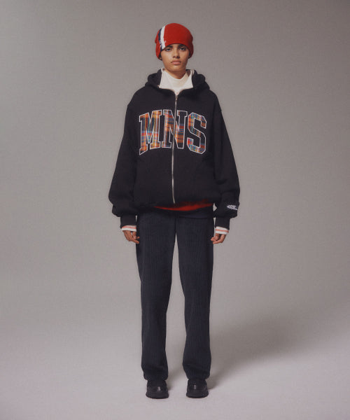 CORDUROY STRAIGHT PANTS - 4 COLORS NAVY