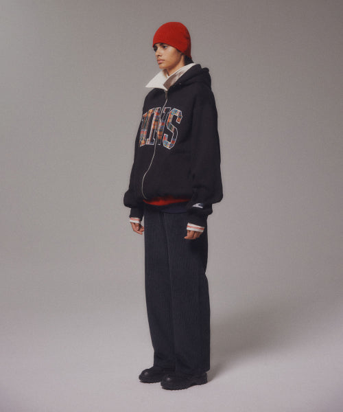 CORDUROY STRAIGHT PANTS - 4 COLORS NAVY
