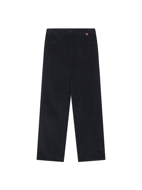 CORDUROY STRAIGHT PANTS - 4 COLORS NAVY