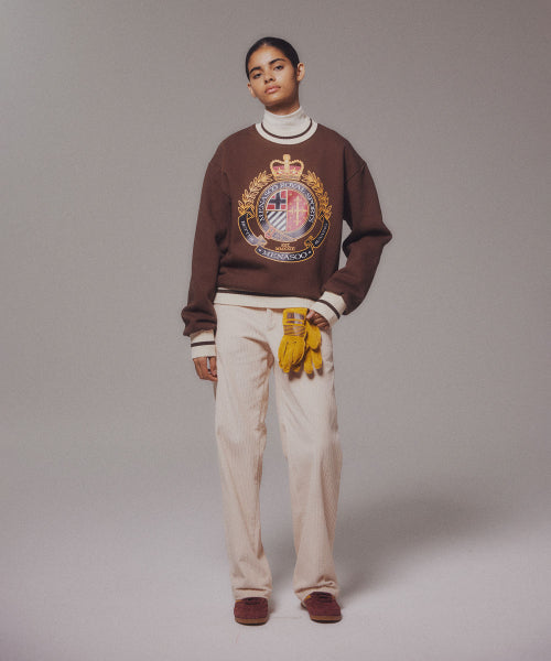 CORDUROY STRAIGHT PANTS - 4 COLORS CREAM