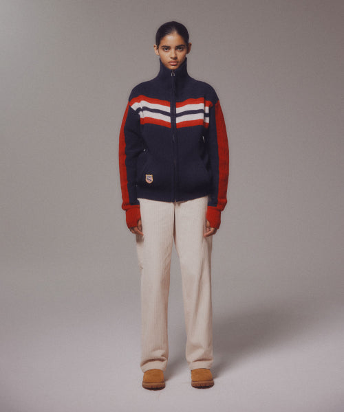 CORDUROY STRAIGHT PANTS - 4 COLORS CREAM