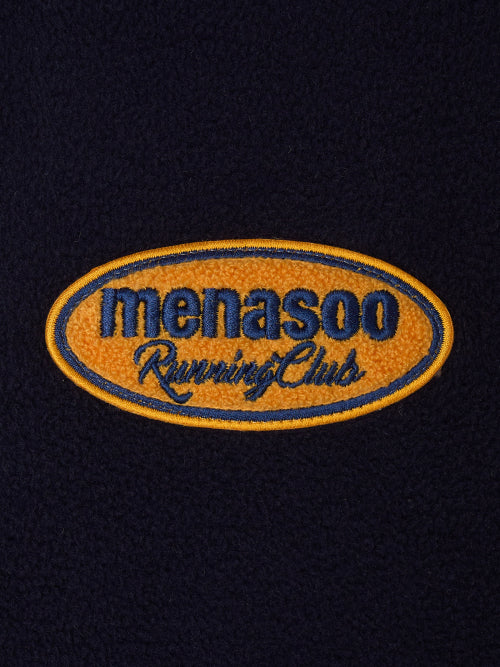 FLEECE HOOD JACKET - 2 COLORS NAVY