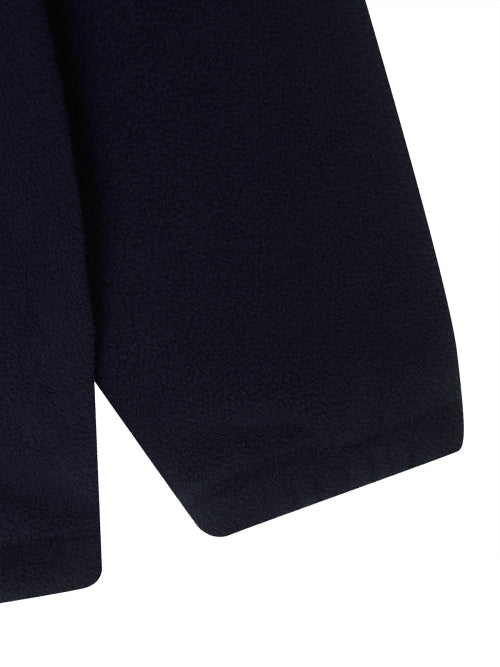 FLEECE HOOD JACKET - 2 COLORS NAVY