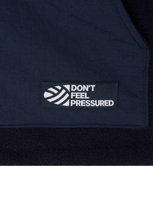 FLEECE HOOD JACKET - 2 COLORS NAVY
