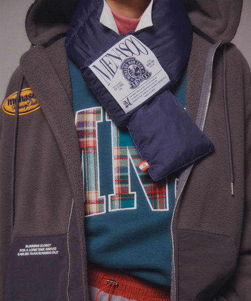 PADDING MUFFLER - 3 COLORS NAVY