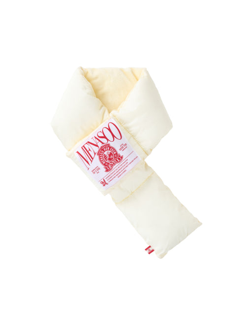 PADDING MUFFLER - 3 COLORS IVORY