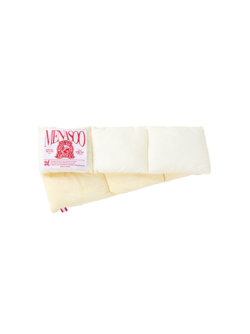 PADDING MUFFLER - 3 COLORS IVORY