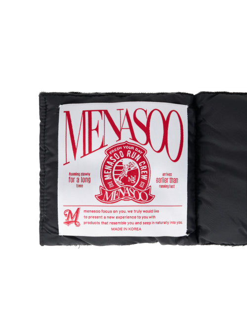 PADDING MUFFLER - 3 COLORS BLACK