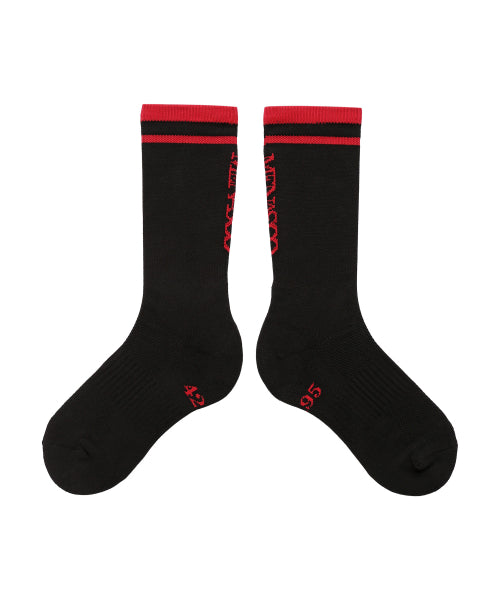 [10 PACK] RUNNING CREW FLOGGER FIT SOCKS - 3 COLORS BLACK