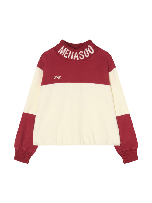 KNIT HIGH NECK - 2 COLORS RED