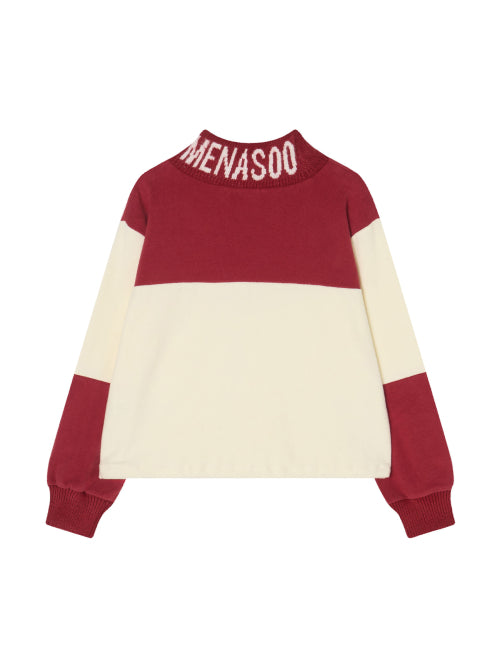 KNIT HIGH NECK - 2 COLORS RED