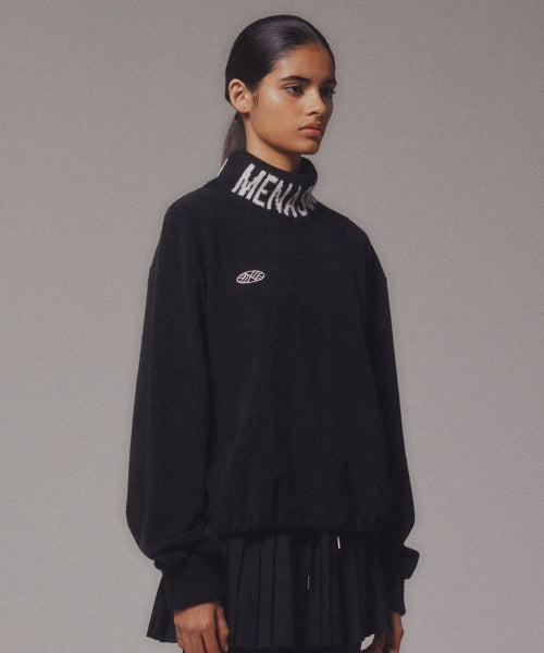 KNIT HIGH NECK - 2 COLORS BLACK