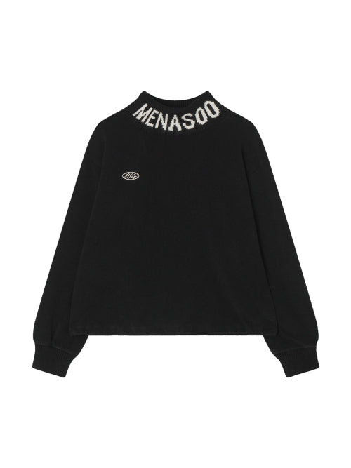 KNIT HIGH NECK - 2 COLORS BLACK