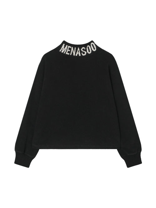 KNIT HIGH NECK - 2 COLORS BLACK
