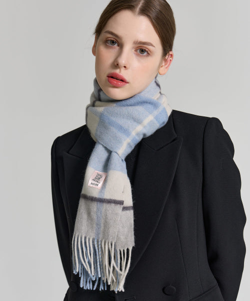 RECLOW CASHMERE 100% MUFFLER AS SHOWN