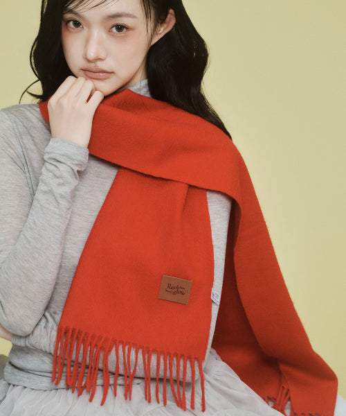 RECLOW CASHMERE 100% MUFFLER AS SHOWN