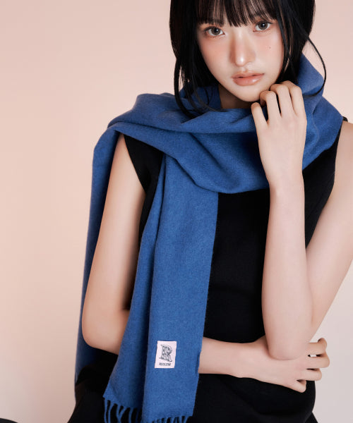 RECLOW CASHMERE 100% MUFFLER AS SHOWN