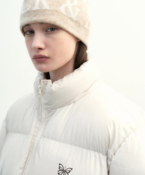 NICOLE BUTTERFLY GLOSSY PUFFER PADDING #徐睿知同款! - 3 COLORS CREAM