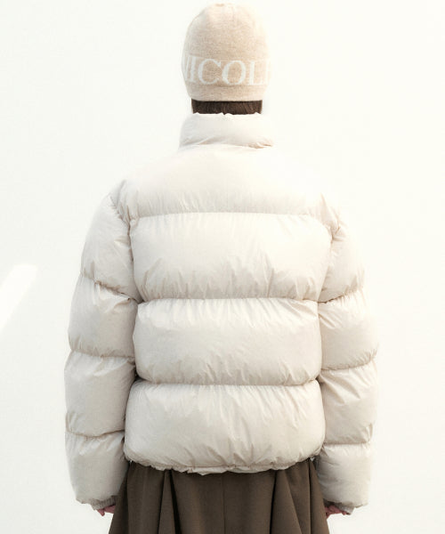 NICOLE BUTTERFLY GLOSSY PUFFER PADDING #徐睿知同款! - 3 COLORS CREAM