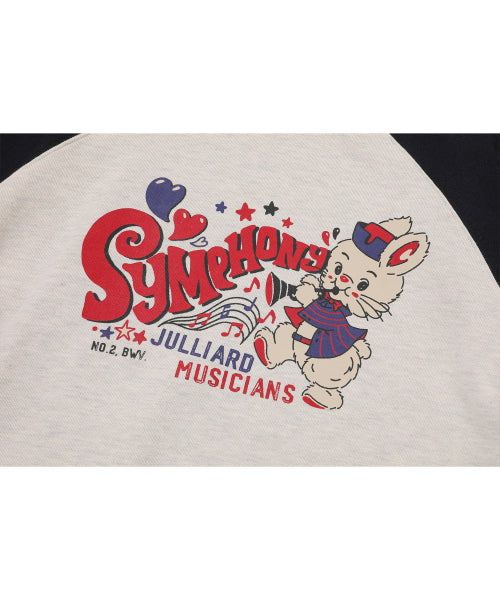 SYMPHONY RAGLAN SWEATSHIRT - 2 COLORS NAVY