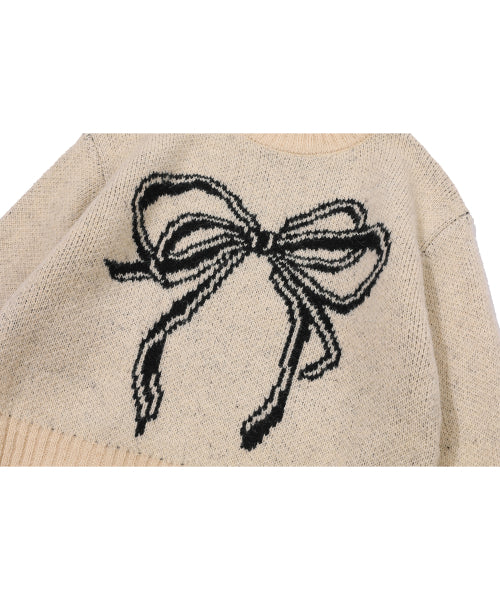 BRUSHED CROP KNIT - 2 COLORS CREAM