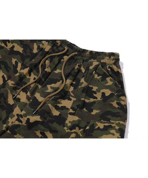 WIDE CARGO PANTS CAMO - 2 COLORS AS SHOWN