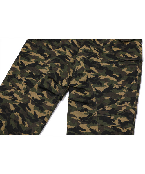 WIDE CARGO PANTS CAMO - 2 COLORS AS SHOWN