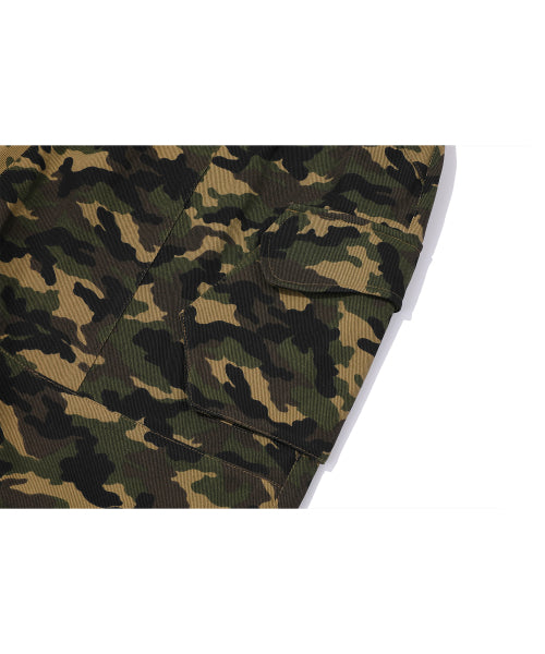 WIDE CARGO PANTS CAMO - 2 COLORS AS SHOWN