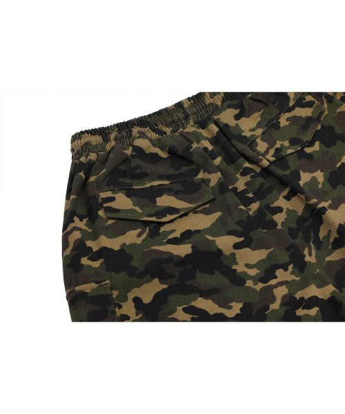 WIDE CARGO PANTS CAMO - 2 COLORS AS SHOWN