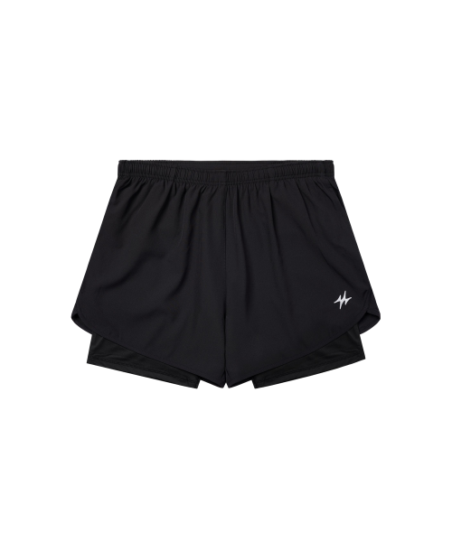 SPORTS SHORTS PRO 2IN1 - 2 COLORS GREY