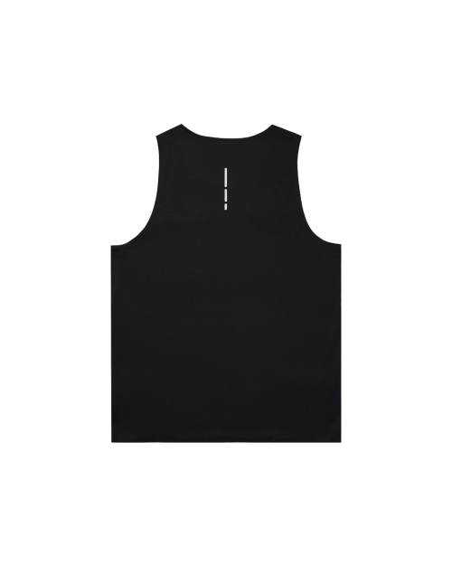 RUNNING SEAMLESS SINGLET BASIC - 2 COLORS BLACK