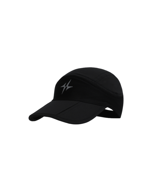 FOLDABLE SPORTS BALL CAP - 2 COLORS BLACK