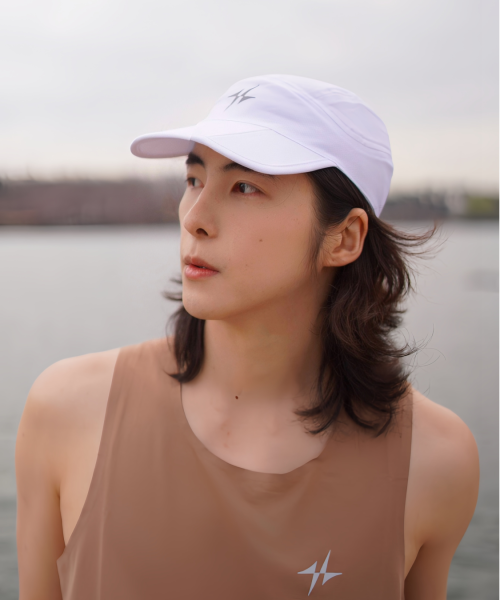FOLDABLE SPORTS BALL CAP - 2 COLORS BLACK