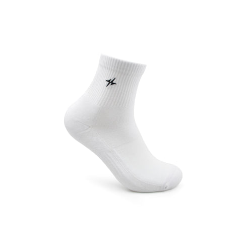 3-PACK STABLE SPORTS SOCKS CREW - 2 COLORS WHITE