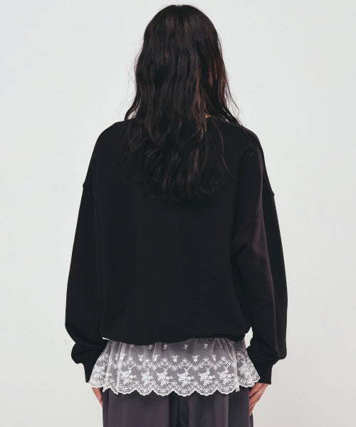 NICOLE ROSE PRINTING SWEATSHIRT #徐睿知同款! - 8 COLORS PINK