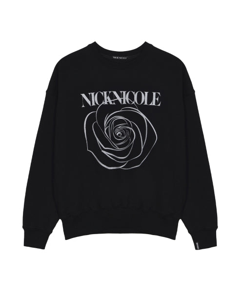 NICOLE ROSE PRINTING SWEATSHIRT #徐睿知同款! - 8 COLORS AS SHOWN