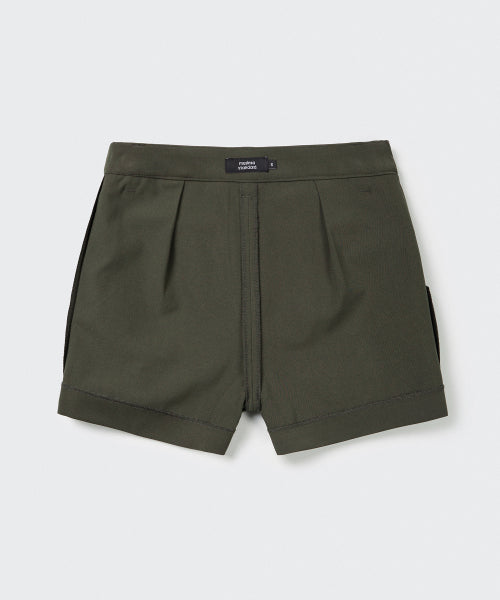 WOMENS LAYERED MINI SKORT #韓韶禧同款! - 4 COLORS KHAKI