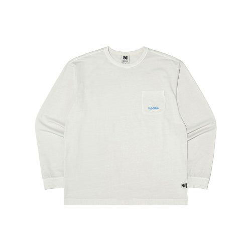 KODAK SCENERY GRAPHIC LONG SLEEVE TEE - 3 COLORS LIGHT GREY