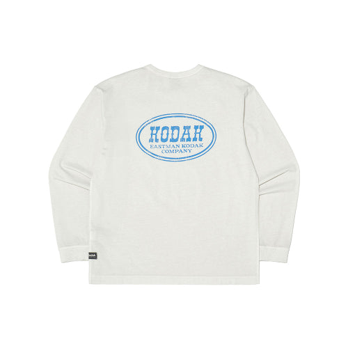 KODAK SCENERY GRAPHIC LONG SLEEVE TEE - 3 COLORS LIGHT GREY