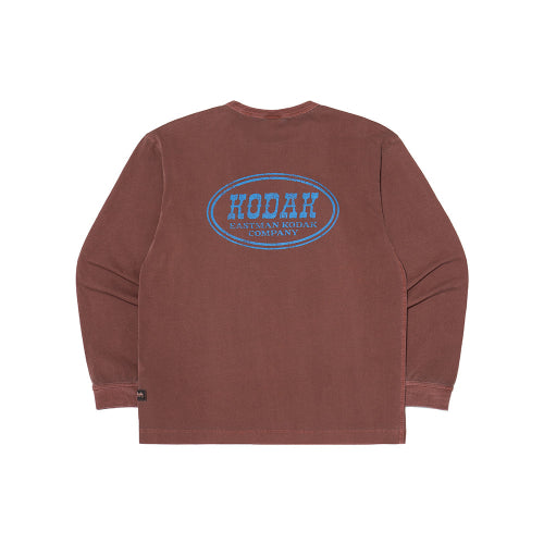 KODAK SCENERY GRAPHIC LONG SLEEVE TEE - 3 COLORS BROWN