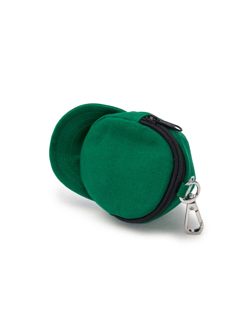 BASIC BALL CAP POUCH KEYRING NY #KARINA同款! - 4 COLORS GREEN