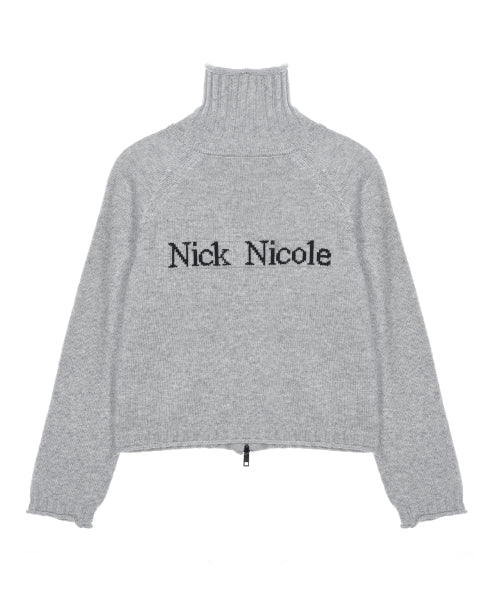 NICOLE JAQUARD KNIT CARDIGAN #徐睿知同款! - 2 COLORS AS SHOWN